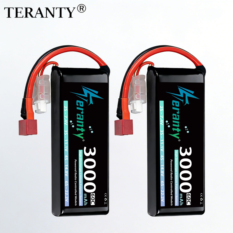 Drone Battery Lipo - TERANTY 2S 3000mAh Lipo Pil 7.4V