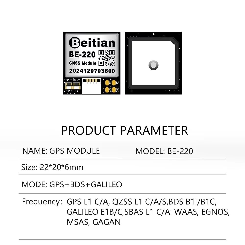 Drone Battery Plate - Beitian GPS Modülü BE-180 BE-220 BE-280