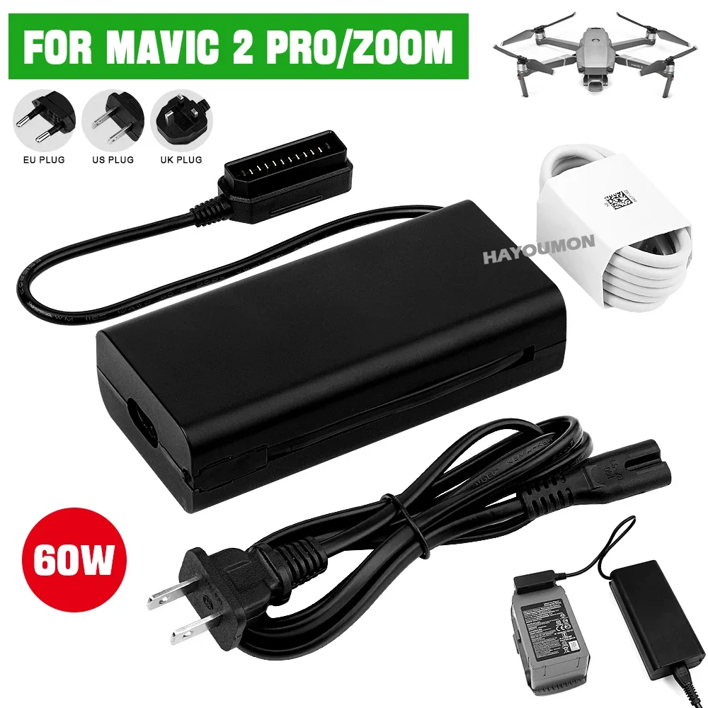 Drone Battery Balance Charger - DJI Mavic 2 Pro/Zoom Drone pil