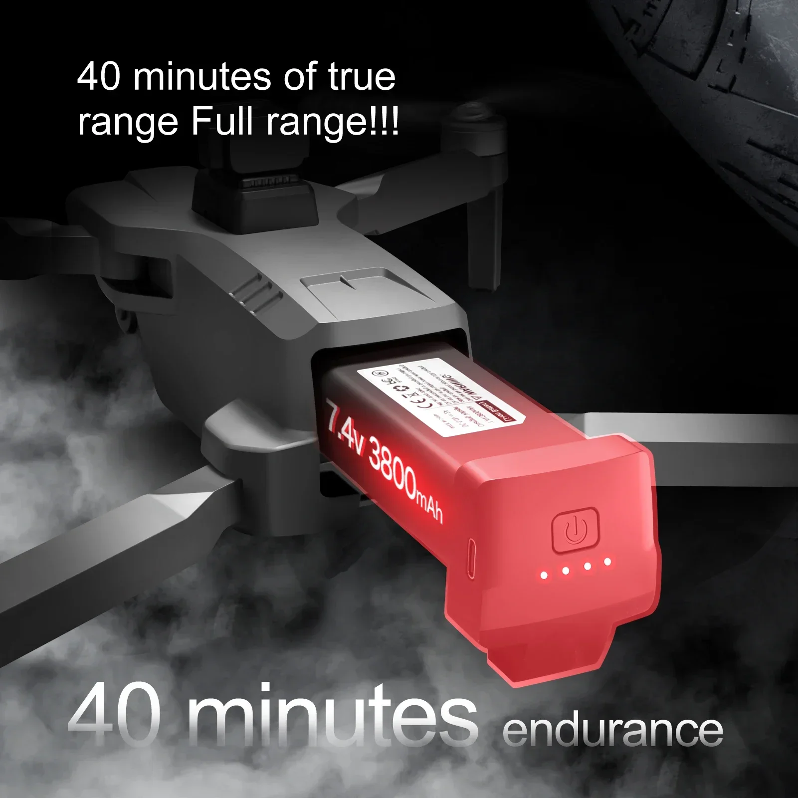 S155 ProMax drone pili 7.4V 38 - Drone Battery Li-Ion incelemesi ve fiyatı