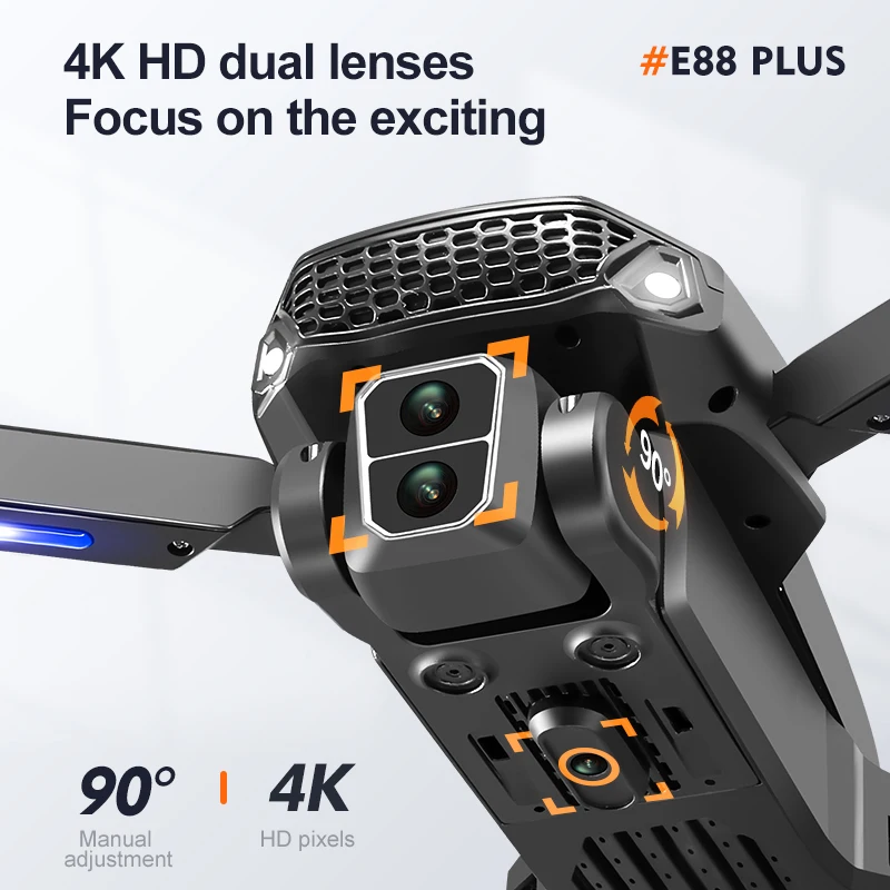 Yeni E88 Plus Quadcopter Drone - Drone Battery Case incelemesi ve fiyatı