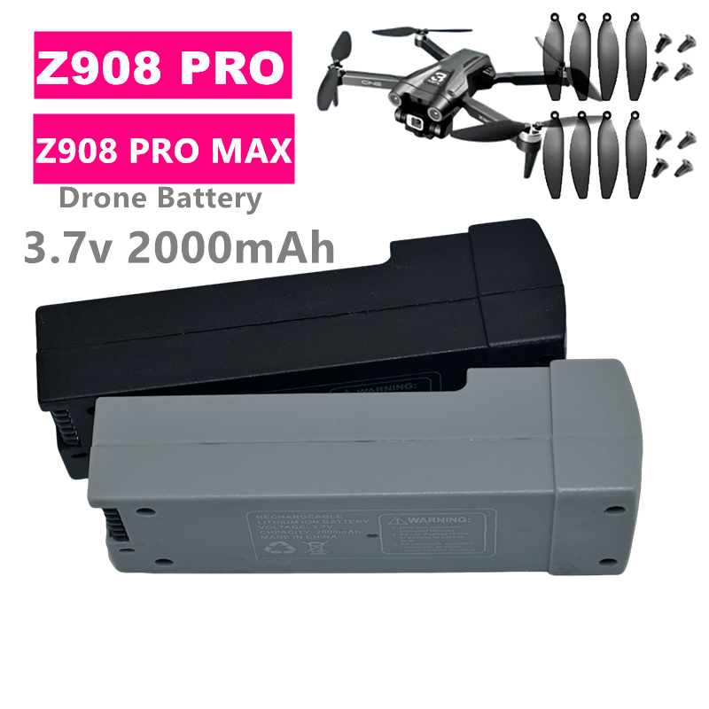 Z908 PRO Drone Pil 3.7v 2000ma - Drone Battery Lipo incelemesi ve fiyatı
