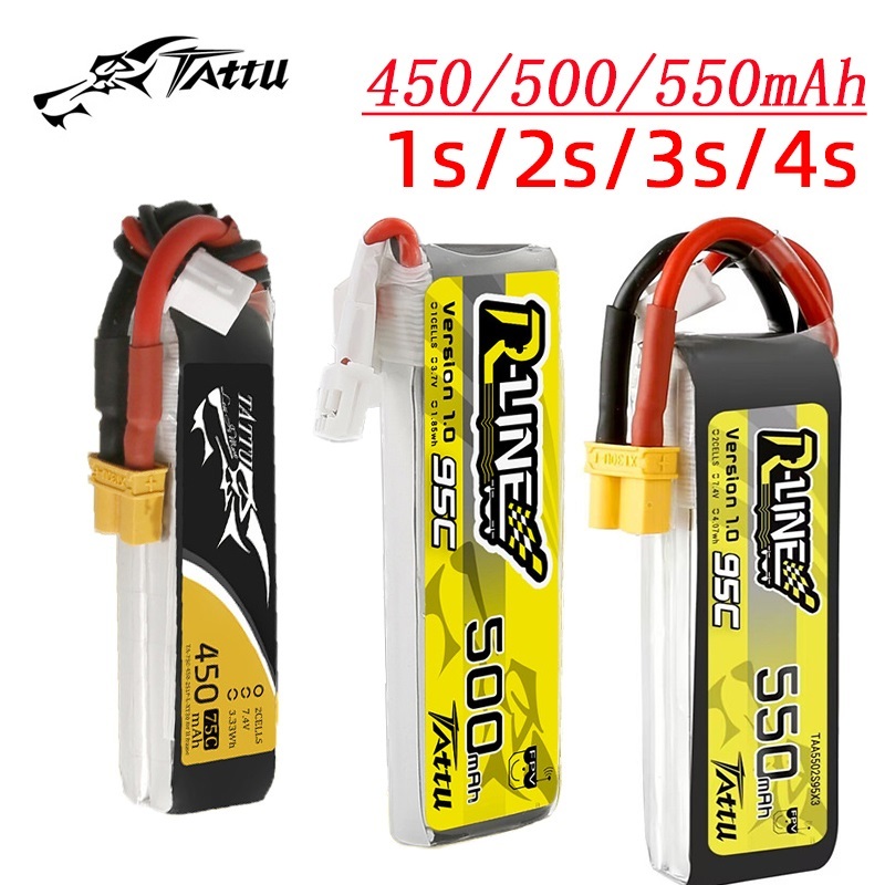 3 adet yeni TATTU 450/500/550m - Drone Battery 3S incelemesi ve fiyatı