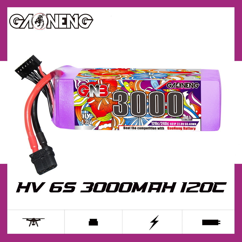GNB Lipo Pil 6S 22.8V 3000mAh  - Drone Battery Lipo incelemesi ve fiyatı