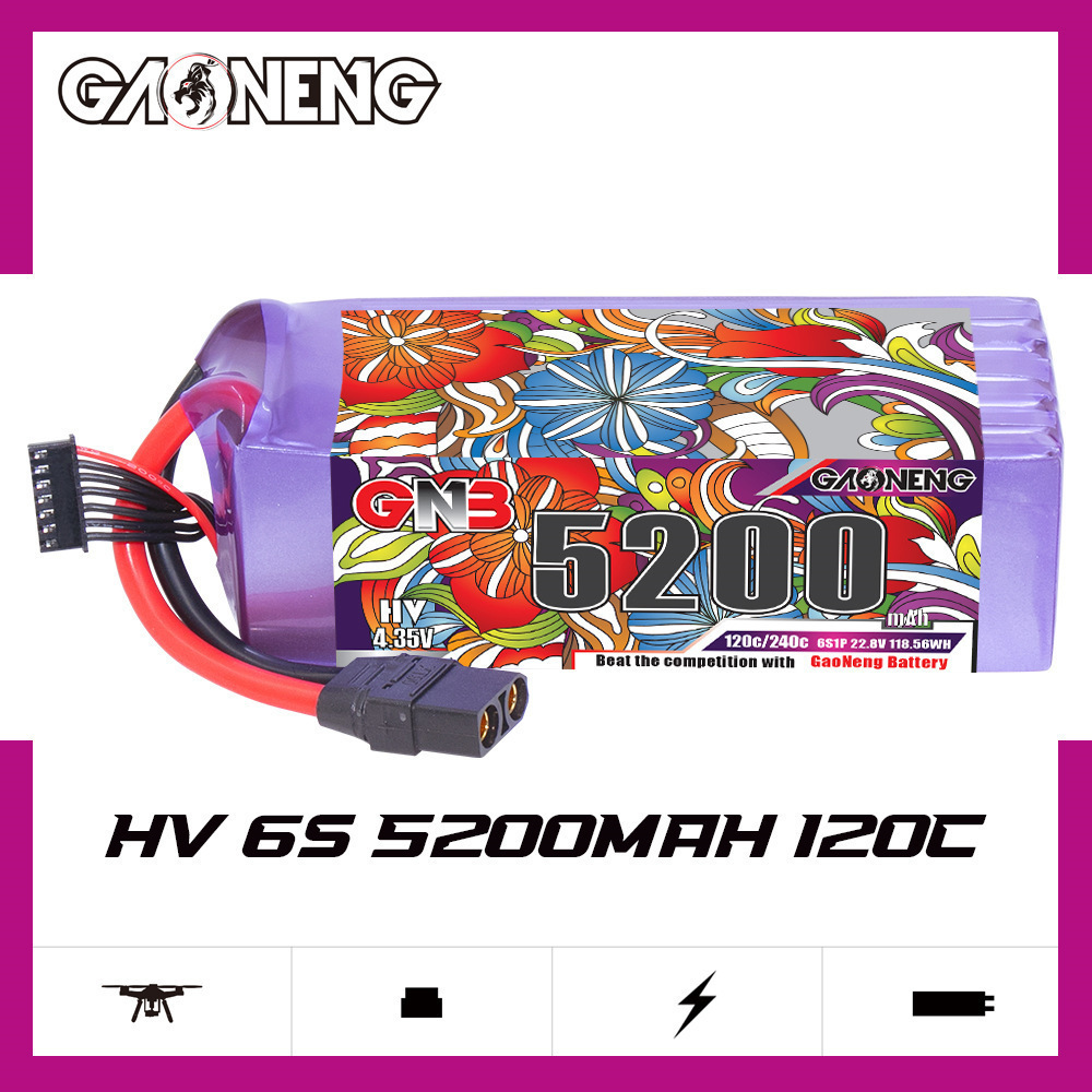 GNB Lipo Pil 6S 22.8V 3000mAh  - Drone Battery Lipo incelemesi ve fiyatı
